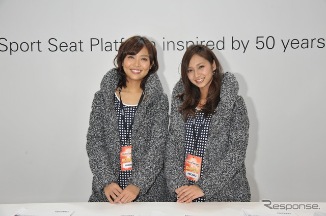 レカロブース コンパニオン(東京オートサロン2015)