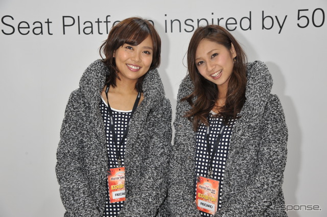 レカロブース コンパニオン(東京オートサロン2015)
