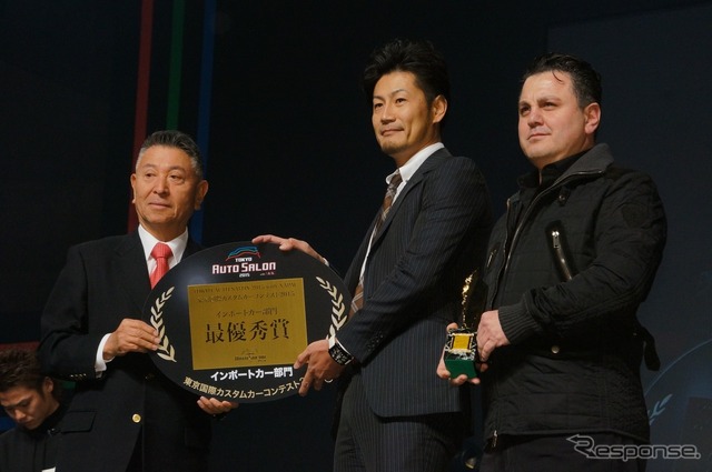 インポートカー部門の最優秀賞、FORGIATO JAPAN