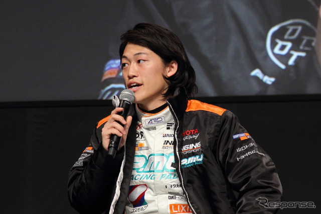 スーパーフォーミュラ トークショーの様子(東京オートサロン15)