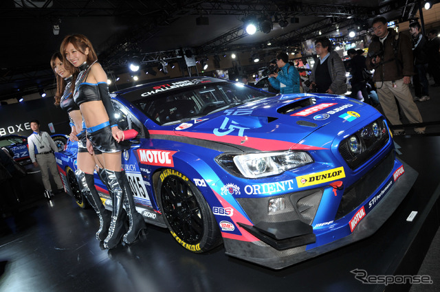 スバルブース コンパニオン(東京オートサロン15)