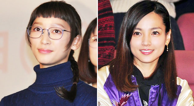 “新妻”杏&国仲涼子/月9ドラマ「デート~恋とはどんなものかしら~」完成披露試写会