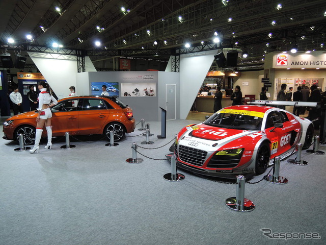 アウディブース内部(東京オートサロン15)