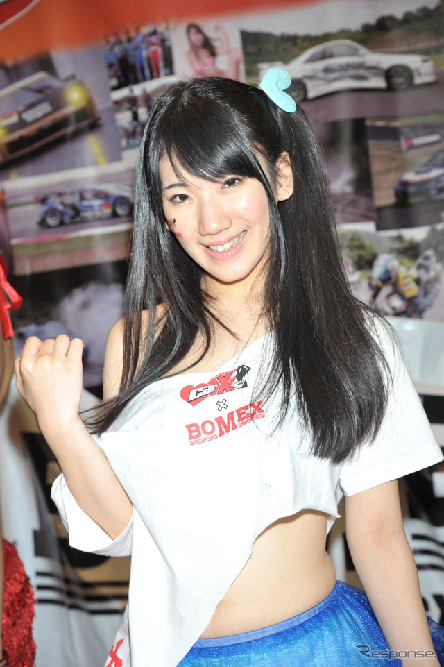 BOMEXブース コンパニオン(東京オートサロン2015)