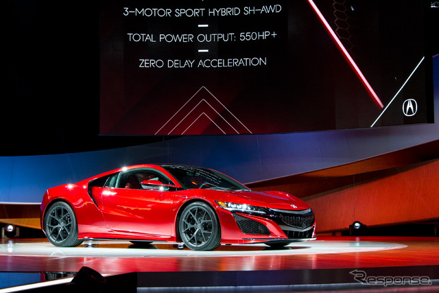 アキュラ 新型 NSX 量産モデル(デトロイトモーターショー15)
