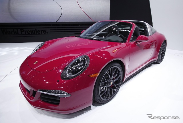 ポルシェ 911タルガ4 GTS(デトロイトモーターショー15)