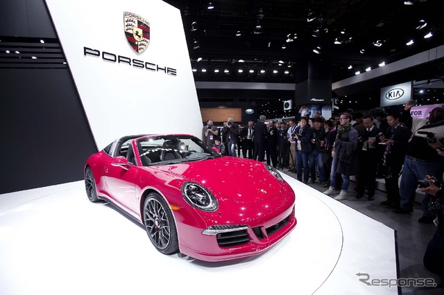 ポルシェ 911タルガ4 GTS(デトロイトモーターショー15)