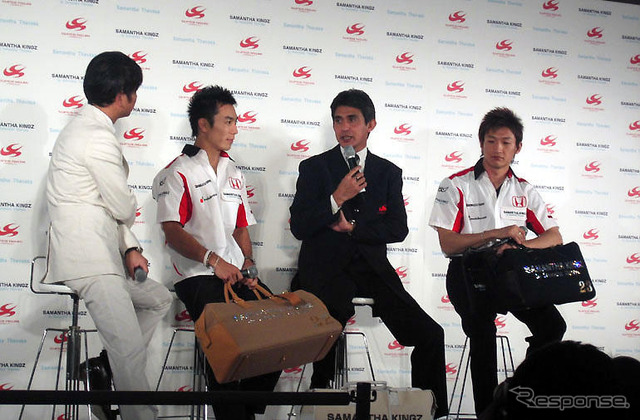【スーパーアグリF1】体制発表…サマンサバッグ佐藤仕様＆井出仕様
