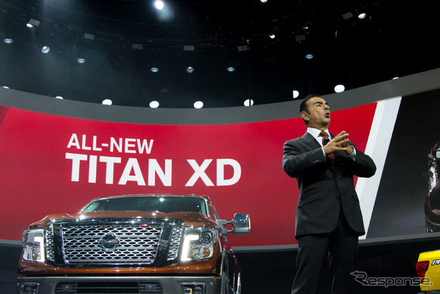 日産 新型 タイタン XD(デトロイトモーターショー15)