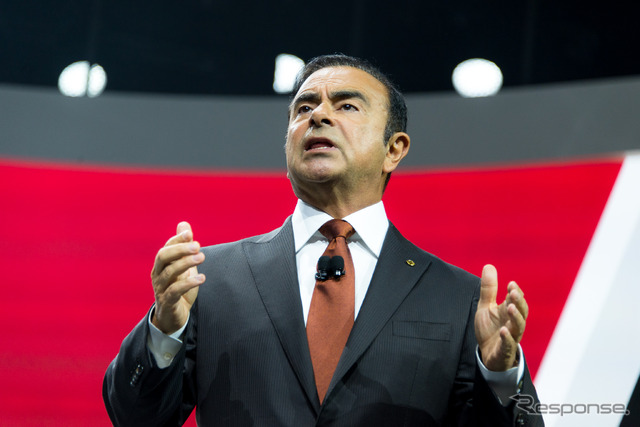 日産自動車 CEO カルロス・ゴーン氏