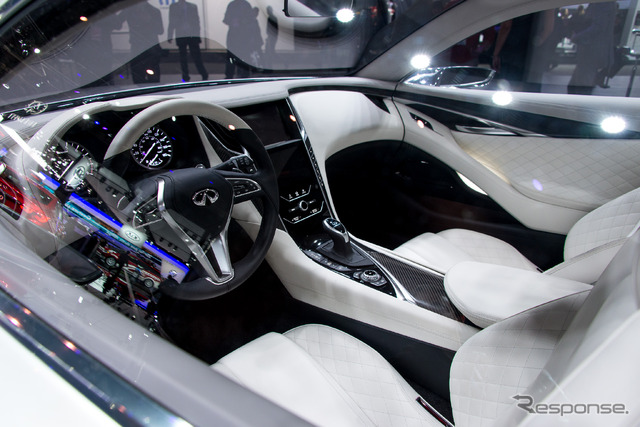 インフィニティ Q60 コンセプト(デトロイトモーターショー15)