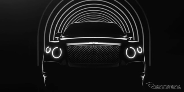 ベントレーの新型SUVの予告映像