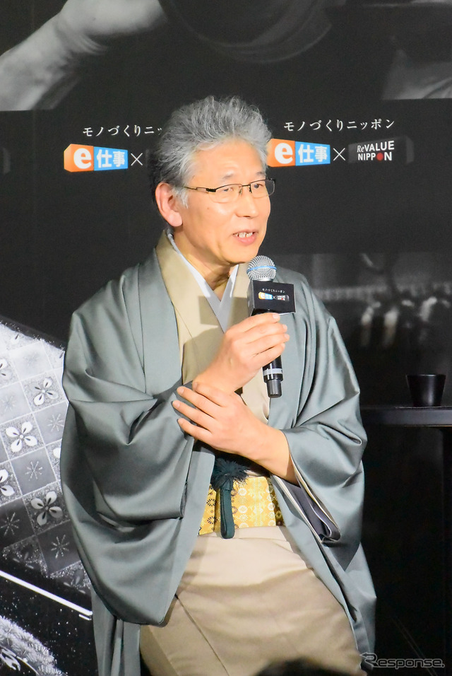 漆芸家であり、蒔絵の重要無形文化財保持者(人間国宝)の室瀬和美さん