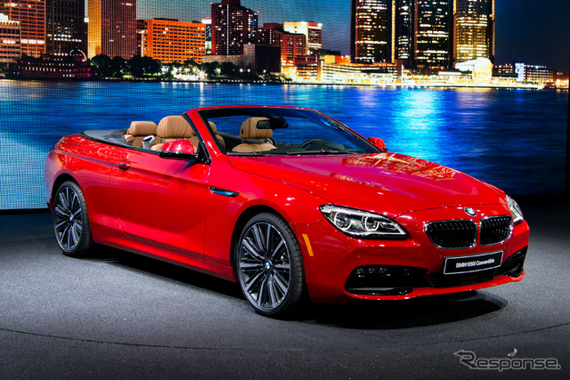 BMW 6シリーズ コンバーチブル(デトロイトモーターショー15)