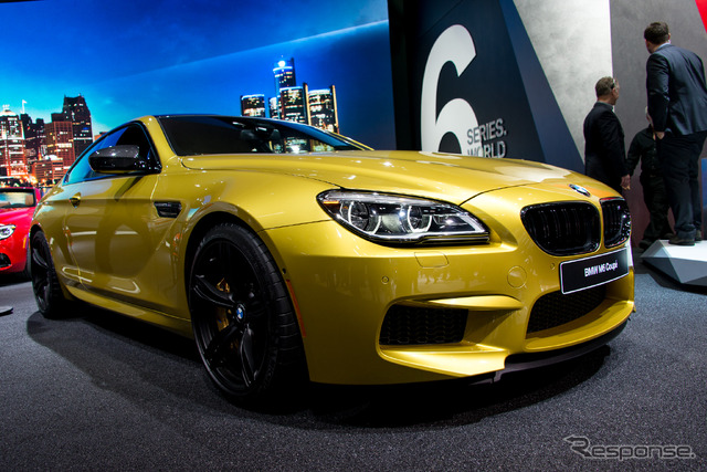 BMW 新型M6クーペ(デトロイトモーターショー15)