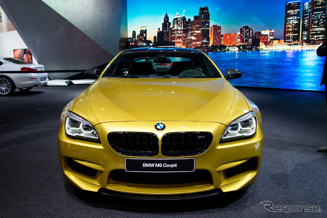 BMW 新型M6クーペ(デトロイトモーターショー15)