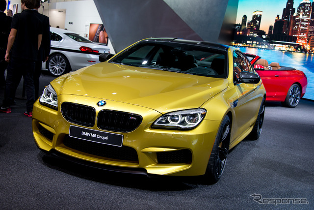 BMW 新型M6クーペ(デトロイトモーターショー15)