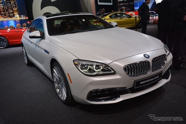 BMW新型6シリーズグランクーペ(デトロイトモーターショー15)