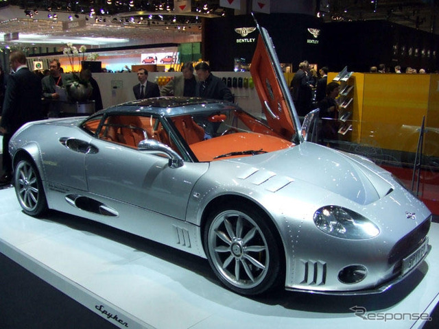 【ジュネーブモーターショー06】スパイカー、007は使ってないけど…