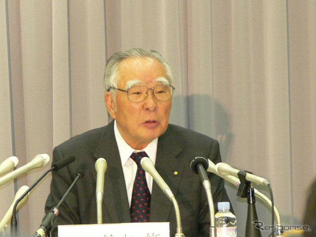 鈴木会長、GMの出資は3%ぐらいがちょうどいい