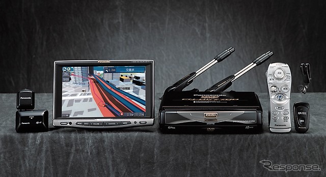 パナソニック『e-navi』---実用的な画面、リモコン、ETC