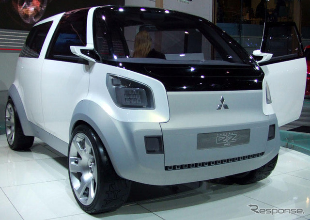 【ジュネーブモーターショー06】三菱ez MIEV 遊び心いっぱい!