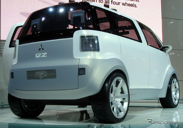 【ジュネーブモーターショー06】三菱ez MIEV 遊び心いっぱい!