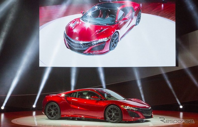 アキュラ（ホンダ）NSX の量産モデル（デトロイトモーターショー15）