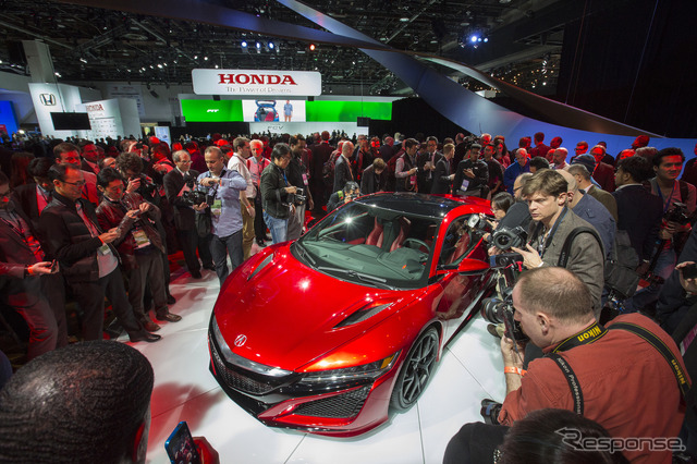 アキュラ(ホンダ)NSX の量産モデル(デトロイトモーターショー15)