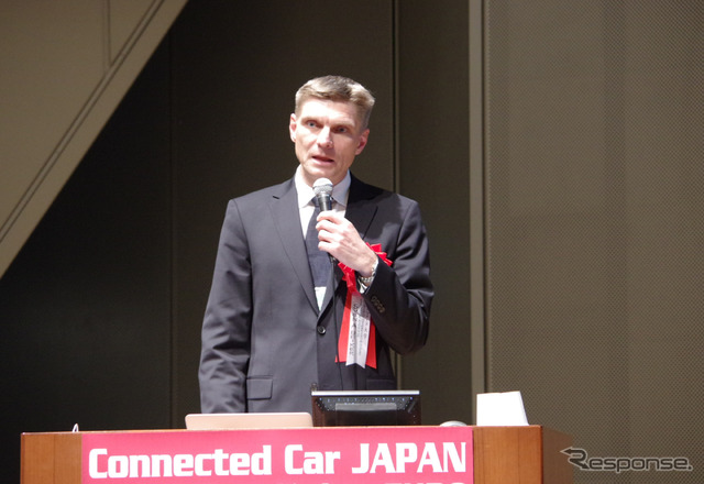 スヴェン・A・ベイカーによる基調講演(オートモーティブワールド2015)