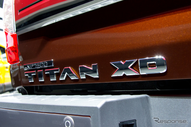 日産 新型タイタン XD(デトロイトモーターショー15)