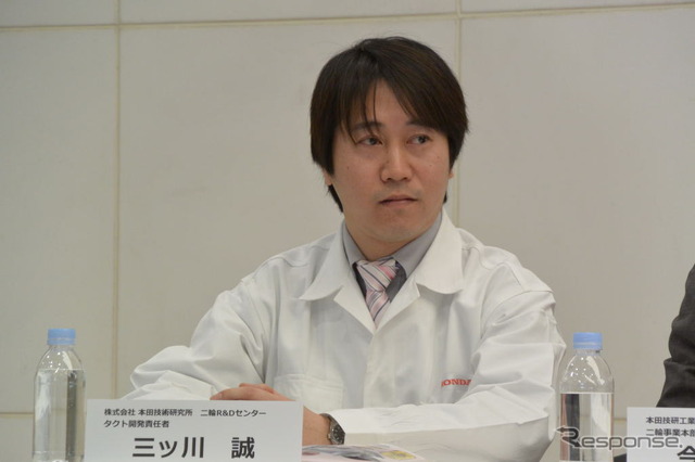 本田技術研究所 二輪R&Dセンター 三ツ川誠 研究員