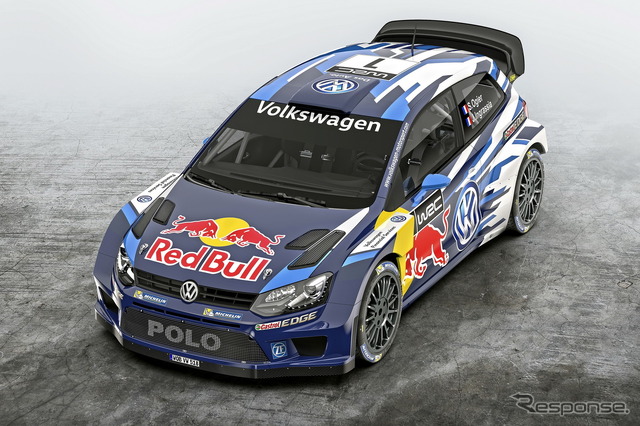 フォルクスワーゲン ポロR WRC の2015年型