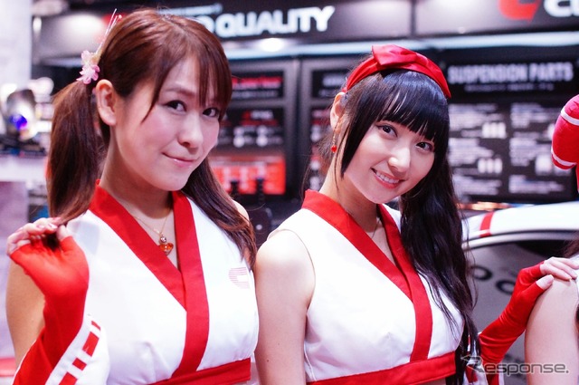 クスコブース コンパニオン(東京オートサロン2015)