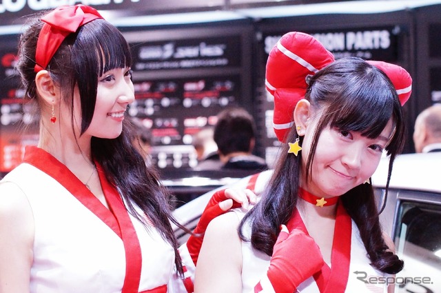 クスコブース コンパニオン(東京オートサロン2015)