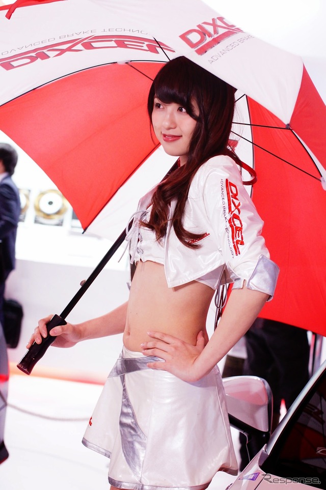 DIXCELブース コンパニオン(東京オートサロン2015)