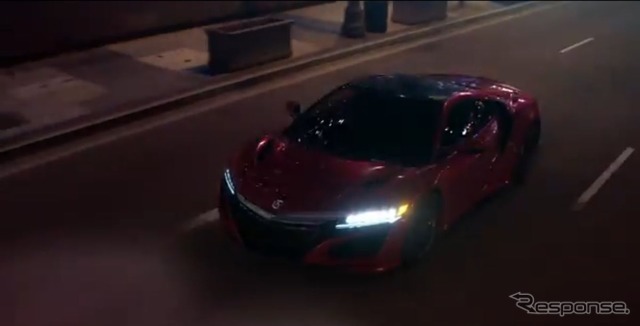 新型アキュラ(ホンダ)NSXの公式映像