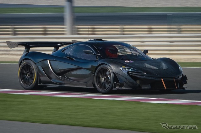 マクラーレン P1 GTR の開発車両