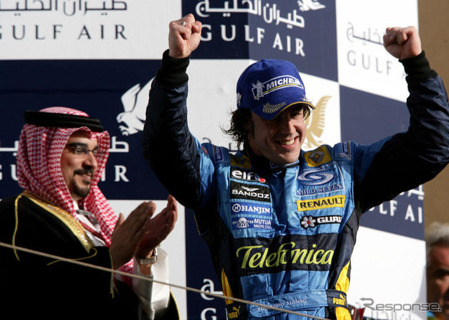 【F1バーレーンGP】決勝…ルノー アロンソ貫禄