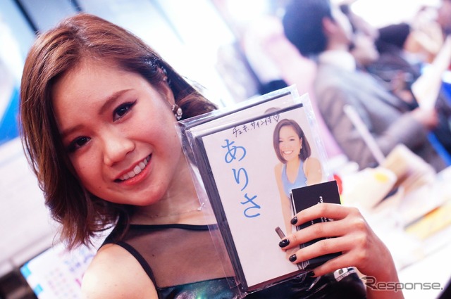 尾林ファクトリーブース コンパニオン(東京オートサロン2015)
