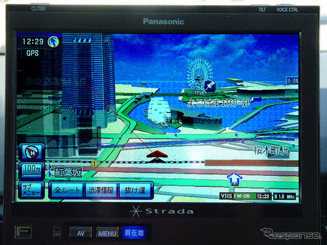 【ストラーダ HDS955 長期リポート その3】見やすさアップの地図描画