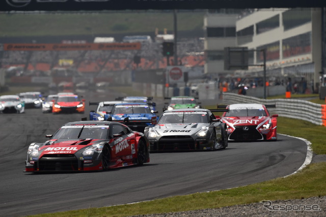 2014年のSUPER GT・オートポリス戦。写真:NISSAN