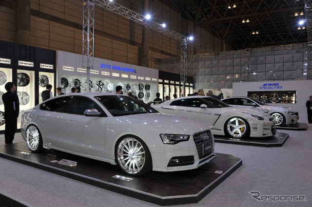 WORKブース アウディS5(東京オートサロン)
