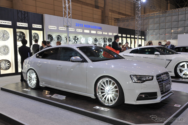 WORKブース アウディS5(東京オートサロン)
