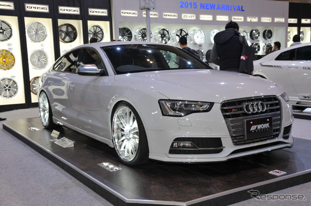 WORKブース アウディS5(東京オートサロン)