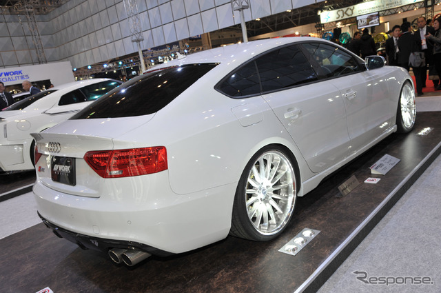WORKブース アウディS5(東京オートサロン)