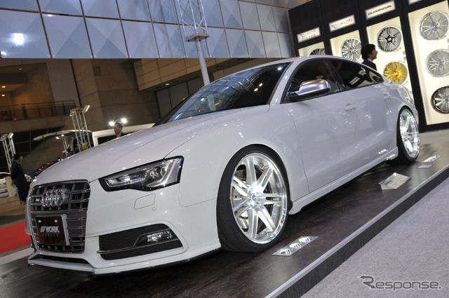 WORKブース アウディS5(東京オートサロン)