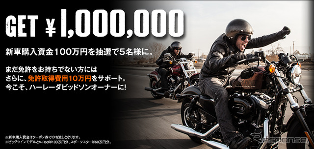 GET ¥1,000,000 Campaign