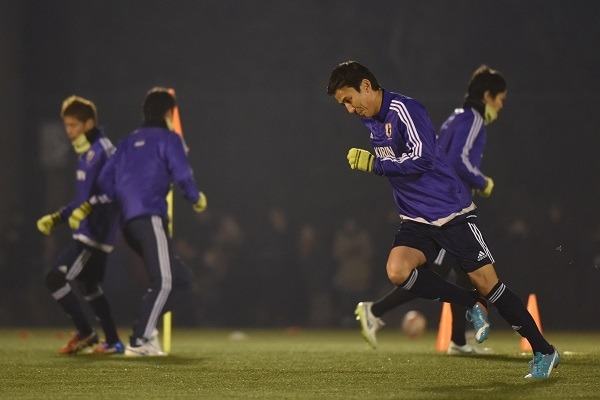 日本代表 参考画像 (2014年12月30日） (c) Getty Images