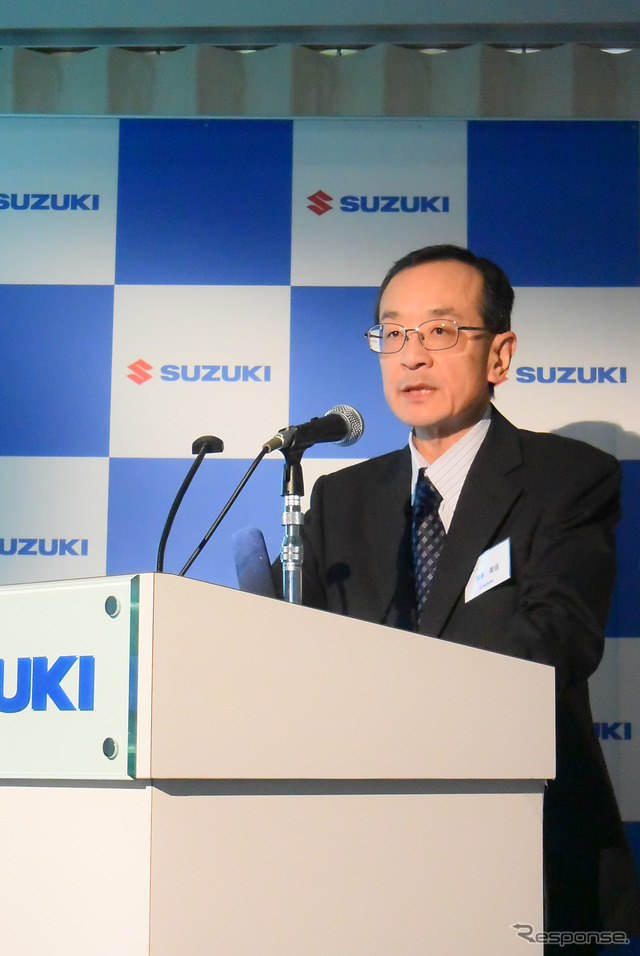 スズキ二輪の濱本英信代表取締役社長